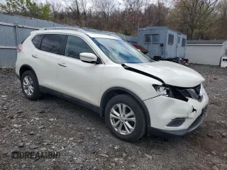 2014 Nissan Rogue SV with VIN 5N1AT2MV3EC869206, listed as a Copart auction lot 53139025 with 135,503 mi miles and Salvage Title. Bid and sale history available at carsss.com. Image 4.