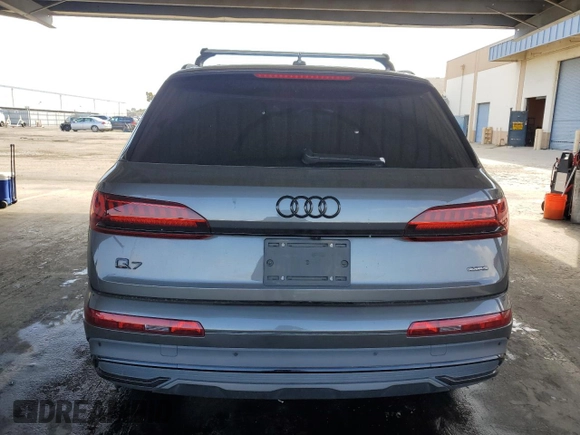 2022 Audi Q7 Prestige with VIN WA1VXBF72ND014963, listed as a Copart auction lot 59205275 with 41,754 mi miles and Salvage title. Bid and sale history available at DreamBid. Image 6.