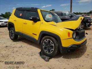 2015 Jeep Renegade Trailhawk with VIN ZACCJBCT2FPC20531, listed as a Copart auction lot 53434975 with 130,962 mi miles and Salvage Title. Bid and sale history available at carsss.com. Image 4.