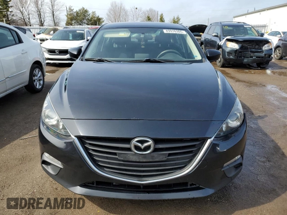 2015 Mazda 3 i Touring with VIN 3MZBM1V7XFM163198, listed as a Copart auction lot 49976305 with 209,615 mi miles and Clean Title. Bid and sale history available at DreamBid. Image 5.