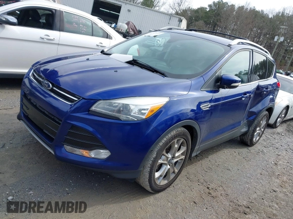 2016 Ford Escape Titanium with VIN 1FMCU9JXXGUA71898, listed as a IAAI auction lot 41758284 with 51,935 mi miles. Bid and sale history available at carsss.com. Image 17.