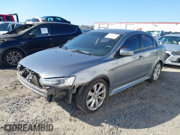 2015 Mitsubishi Lancer GT with VIN JA32U8FWXFU025656, listed as a IAAI auction lot 41482098 with 295,626 mi miles. Bid and sale history available at carsss.com. Image 17.