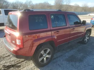 2016 Jeep Patriot Latitude with VIN 1C4NJRFB8GD638810, listed as a Copart auction lot 46640805 with 130,237 mi miles and Salvage Title. Bid and sale history available at carsss.com. Image 3.