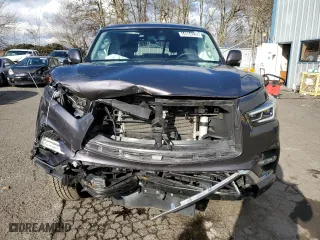 2024 Infiniti QX80 LUXE with VIN JN8AZ2AE2R9328307, listed as a Copart auction lot 44684235 with 20,261 mi miles and Non Repairable. Bid and sale history available at carsss.com. Image 5.