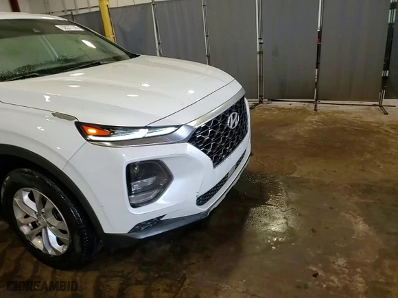 2019 Hyundai Santa Fe SE with VIN 5NMS23AD6KH009486, listed as a Copart auction lot 52077145 with 152,068 mi miles and Salvage Title. Bid and sale history available at carsss.com. Image 14.