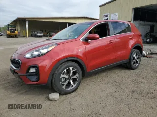 2022 Kia Sportage LX with VIN KNDPMCAC7N7983741, listed as a Copart auction lot 54679635 with 26,712 mi miles and Salvage Title. Bid and sale history available at carsss.com. Image 1.