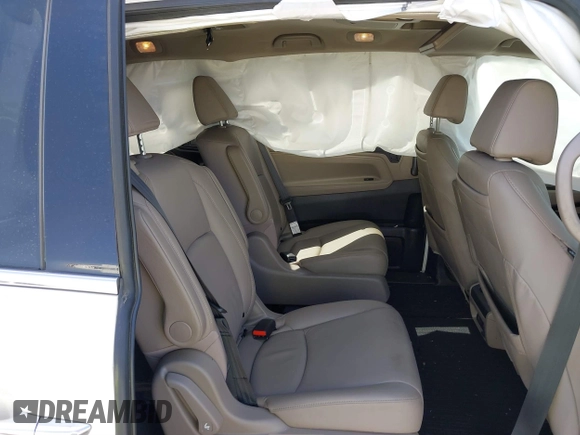 2019 Honda Odyssey Elite with VIN 5FNRL6H99KB091617, listed as a IAAI auction lot 41719807 with 93,775 mi miles and . Bid and sale history available at DreamBid. Image 8.