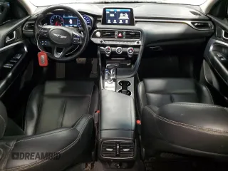 2021 Genesis G70 2.0T with VIN KMTG64LA7MU072306, listed as a Copart auction lot 46165345 with 78,452 mi miles and Clean title. Bid and sale history available at DreamBid. Image 8.