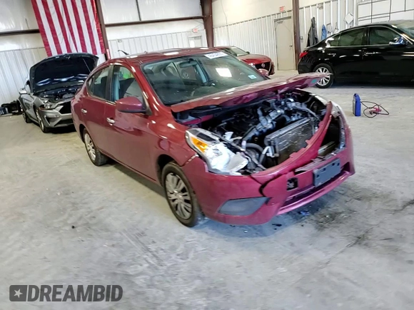 2016 Nissan Versa SV with VIN 3N1CN7AP2GL899110, listed as a Copart auction lot 48454855 with 182,247 mi miles and Salvage Title. Bid and sale history available at carsss.com. Image 11.