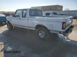 1996 Ford F-150 with VIN 1FTEX14H2TKA44467, listed as a Copart auction lot 46775655 with 161,179 mi miles and Salvage Title. Bid and sale history available at carsss.com. Image 2.