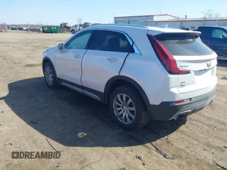 2020 Cadillac XT4 AWD Premium Luxury with VIN 1GYFZDR42LF074240, listed as a IAAI auction lot 41796898 with 85,325 mi miles. Bid and sale history available at carsss.com. Image 3.