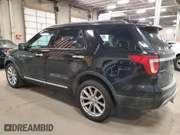 2016 Ford Explorer Limited with VIN 1FM5K8F81GGA11517, listed as a Copart auction lot 50257305 with 93,255 mi miles and Salvage Title. Bid and sale history available at carsss.com. Image 2.