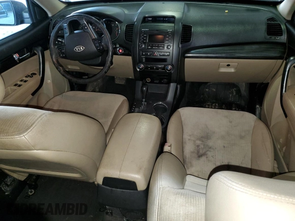 2011 Kia Sorento EX with VIN 5XYKU4A25BG103836, listed as a Copart auction lot 46044915 with 0 mi miles and Salvage Title. Bid and sale history available at carsss.com. Image 8.