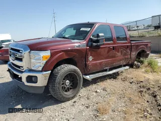 2012 Ford F-350 XL with VIN 1FT8W3BT5CEA88061, listed as a Copart auction lot 62383045 with 128,980 mi miles and Salvage title. Bid and sale history available at DreamBid. Image 1.