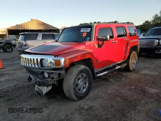 2007 Hummer H3 SUV with VIN 5GTDN13E278185639, listed as a Copart auction lot 80929864 with 268,989 mi miles and Salvage Title. Bid and sale history available at DreamBid. Image 1.