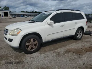 2007 Mercedes-Benz GL-Class with VIN 4JGBF71E67A202903, listed as a Copart auction lot 72782924 with 248,441 mi miles and Salvage Title. Bid and sale history available at carsss.com. Image 1.
