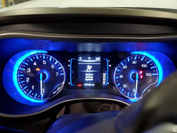 2020 Chrysler Pacifica Touring with VIN 2C4RC1FG7LR267106, listed as a Copart auction lot 58535025 with 137,330 mi miles and Salvage title. Bid and sale history available at DreamBid. Image 9.