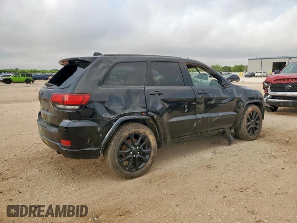 2018 Jeep Grand Cherokee Altitude z VIN 1C4RJFAG2JC139808, wystawiony jako Copart lot #64776505 z przebiegiem Nie podano mil oraz Szkoda całkowita • Salvage title. Historia ofert i sprzedaży dostępna na DreamBid. Obrazek 3.