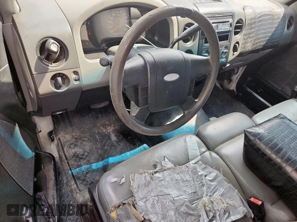 2005 Ford F-150 XL with VIN 1FTRF12W95NB49174, listed as a Copart auction lot 58858705 with 154,626 mi miles and Clean title. Bid and sale history available at DreamBid. Image 8.