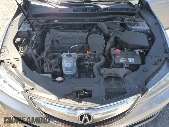 2015 Acura TLX with VIN 19UUB1F37FA026831, listed as a Copart auction lot 58737345 with 113,436 mi miles and Salvage title. Bid and sale history available at DreamBid. Image 11.