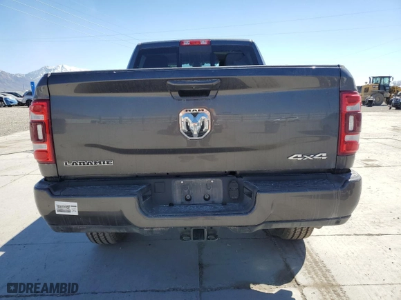 2024 Ram 2500 Laramie with VIN 3C6UR5FL3RG366802, listed as a Copart auction lot 50763605 with 14,999 mi miles and Salvage Title. Bid and sale history available at carsss.com. Image 6.