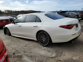 2021 Mercedes-Benz S 580 z VIN W1K6G7GB7MA036263, wystawiony jako Copart lot #37220293 z przebiegiem 15 168 mil mil oraz . Historia ofert i sprzedaży dostępna na DreamBid. Obrazek 2.