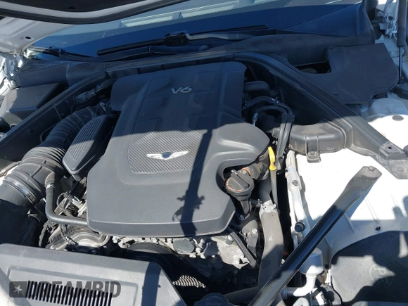 2018 Genesis G80 3.8L with VIN KMHGN4JE8JU227590, listed as a IAAI auction lot 41668042 with 69,914 mi miles. Bid and sale history available at carsss.com. Image 10.