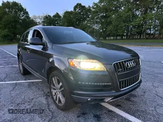 2013 Audi Q7 Premium Plus z VIN WA1LGAFE5DD001235, wystawiony jako Copart lot #56985295 z przebiegiem 183 454 mil mil oraz Czysty tytuł • Clean title. Historia ofert i sprzedaży dostępna na DreamBid. Obrazek 1.