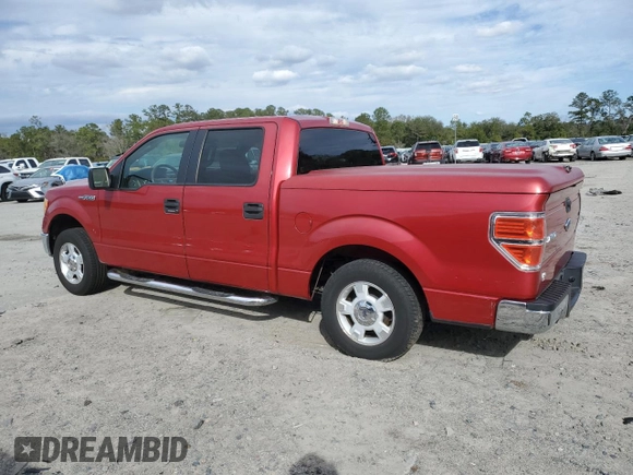 2009 Ford F-150 XL with VIN 1FTRW12899FA99085, listed as a Copart auction lot 45974495 with 62,758 mi miles and Salvage Title. Bid and sale history available at carsss.com. Image 2.