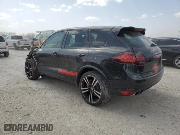 2014 Porsche Cayenne Turbo with VIN WP1AC2A25ELA87826, listed as a Copart auction lot 49176355 with 171,006 mi miles and Salvage title. Bid and sale history available at DreamBid. Image 2.
