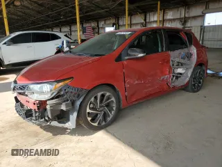2016 Scion iM z VIN JTNKARJE6GJ511068, wystawiony jako Copart lot #59521245 z przebiegiem 169 993 mil mil oraz Szkoda całkowita • Salvage title. Historia ofert i sprzedaży dostępna na DreamBid. Obrazek 1.