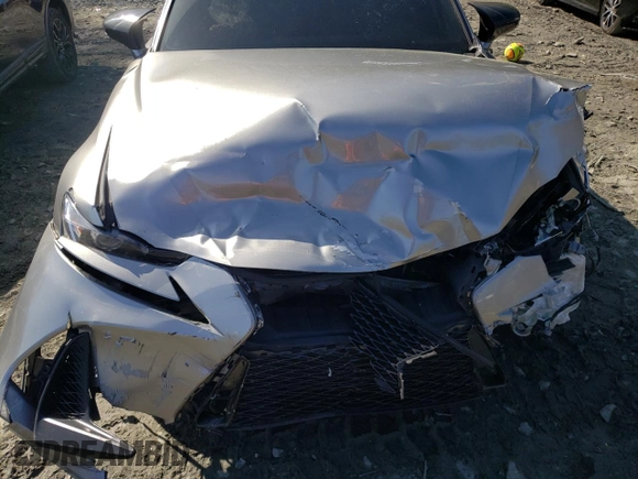 2019 Lexus IS 300 with VIN JTHC81D21K5037764, listed as a Copart auction lot 52334345 with 98,206 mi miles and Salvage title. Bid and sale history available at DreamBid. Image 11.
