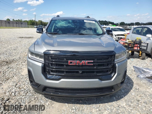 2023 GMC Acadia SLT with VIN 1GKKNMLS6PZ237570, listed as a Copart auction lot 73848254 with 8,055 mi miles and Salvage Title. Bid and sale history available at DreamBid. Image 5.