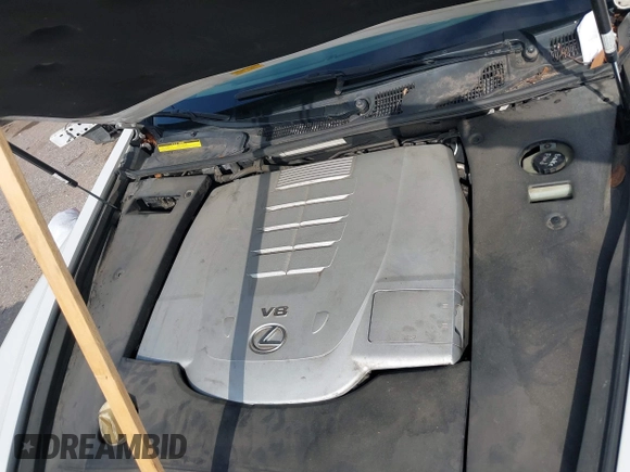 2008 Lexus LS 460 с VIN JTHBL46F485079740, выставлен на аукционе IAAI как лот 42476825 с пробегом Не указан миль и . История ставок и продаж доступна на DreamBid. Изображение 10.