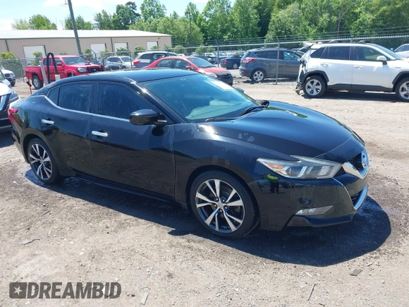 2017 Nissan Maxima SV z VIN 1N4AA6AP7HC409368, wystawiony jako IAAI lot #42253811 z przebiegiem 101 010 mil mil oraz . Historia ofert i sprzedaży dostępna na DreamBid. Obrazek 1.