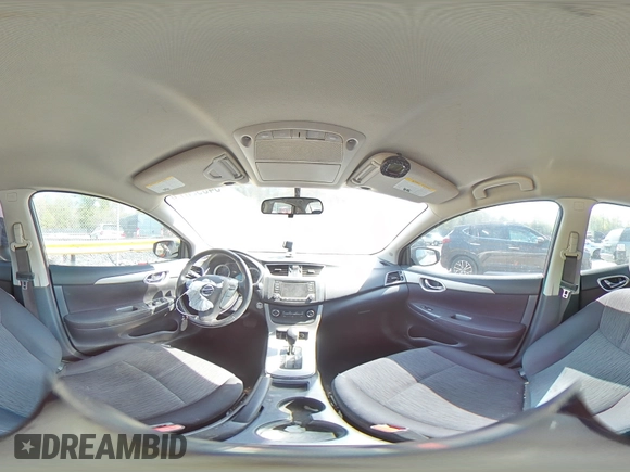 2015 Nissan Sentra SV with VIN 3N1AB7AP3FY321535, listed as a Copart auction lot 54095015 with 115,359 mi miles and Salvage Title. Bid and sale history available at DreamBid. Image 14.