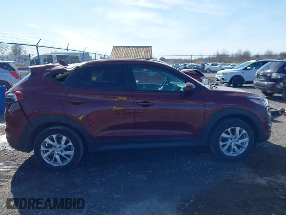 2020 Hyundai Tucson SE with VIN KM8J2CA43LU241383, listed as a IAAI auction lot 41952052 with 15,491 mi miles. Bid and sale history available at carsss.com. Image 13.