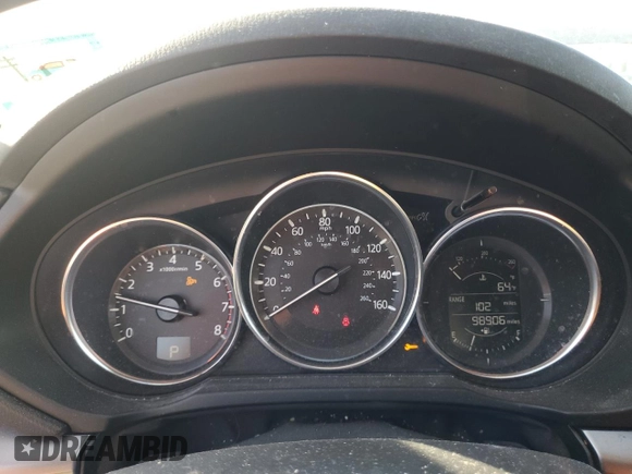 2018 Mazda CX-5 Sport with VIN JM3KFBBM6J0408756, listed as a Copart auction lot 53086205 with 98,906 mi miles and Salvage Title. Bid and sale history available at carsss.com. Image 9.