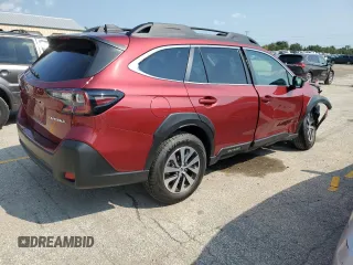 2025 Subaru Outback Premium with VIN 4S4BTADC3S3111701, listed as a Copart auction lot 67938994 with 218 mi miles and Salvage Title. Bid and sale history available at carsss.com. Image 3.