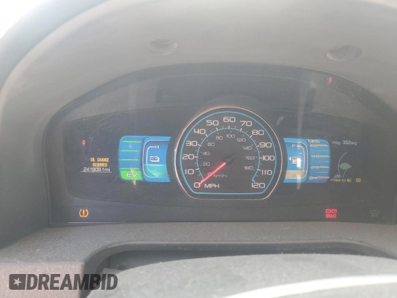 2010 Ford Fusion Hybrid with VIN 3FADP0L31AR416729, listed as a Copart auction lot 61809155 with 241,908 mi miles and Salvage title. Bid and sale history available at DreamBid. Image 9.