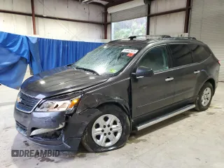 2017 Chevrolet Traverse LS z VIN 1GNKVFED3HJ156880, wystawiony jako Copart lot #51441425 z przebiegiem 99 901 mil mil oraz Szkoda całkowita • Salvage title. Historia ofert i sprzedaży dostępna na DreamBid. Obrazek 1.