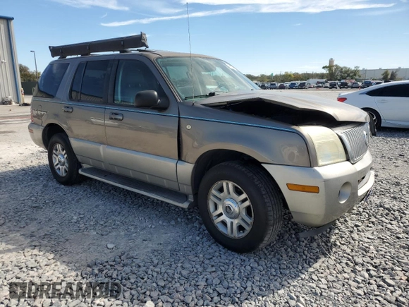 2003 Mercury Mountaineer Convenience z VIN 4M2ZU66W63UJ15607, wystawiony jako Copart lot #48104305 z przebiegiem 107 729 mil mil oraz Szkody całkowita. Historia ofert i sprzedaży dostępna na DreamBid. Obrazek 4.