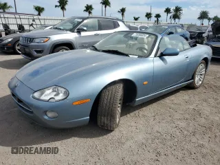 2006 Jaguar XK with VIN SAJDA42CX62A45610, listed as a Copart auction lot 75286034 with Not Provided miles and Salvage Title. Bid and sale history available at carsss.com. Image 1.
