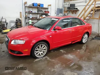 2008 Audi A4 2.0T with VIN WAUDF78E98A146828, listed as a Copart auction lot 78425084 with 122,649 mi miles and Clean title. Bid and sale history available at DreamBid. Image 1.