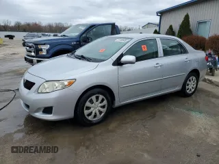 2009 Toyota Corolla with VIN JTDBL40E099051820, listed as a Copart auction lot 51138545 with 136,003 mi miles and Non Repairable. Bid and sale history available at carsss.com. Image 1.