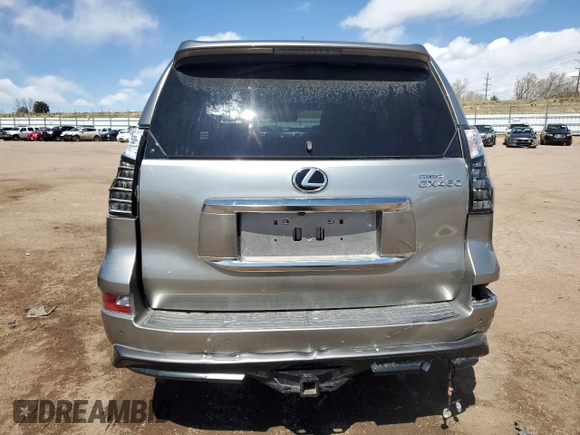 2023 Lexus GX with VIN JTJAM7BX0P5369155, listed as a Copart auction lot 51699185 with 15,283 mi miles and Salvage Title. Bid and sale history available at carsss.com. Image 6.