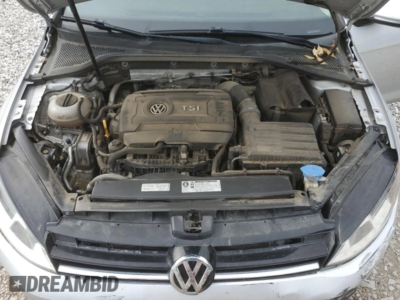 2016 Volkswagen Golf SportWagen TSI S with VIN 3VWC17AU0GM520952, listed as a Copart auction lot 66576714 with 72,913 mi miles and Salvage Title. Bid and sale history available at carsss.com. Image 12.