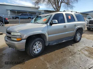 2002 Chevrolet Tahoe Z71 z VIN 1GNEK13ZX2R145455, wystawiony jako Copart lot #88517155 z przebiegiem 225 735 mil mil oraz Nie do naprawy • Non repairable. Historia ofert i sprzedaży dostępna na DreamBid. Obrazek 1.