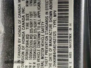2014 Honda CR-V EX z VIN 2HKRM4H54EH631525, wystawiony jako Copart lot #72913204 z przebiegiem 125 262 mil mil oraz Szkoda całkowita • Salvage title. Historia ofert i sprzedaży dostępna na DreamBid. Obrazek 16.