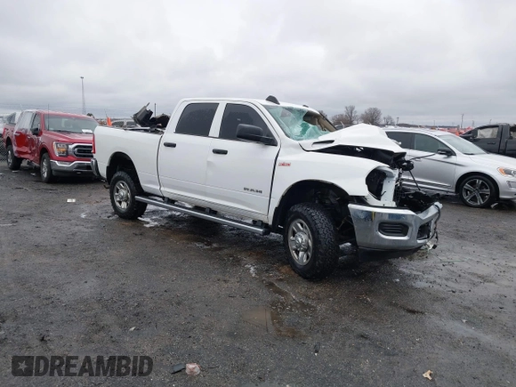 2019 Ram 2500 Tradesman with VIN 3C6UR5CJ7KG611707, listed as a IAAI auction lot 41548229 with 1 mi miles. Bid and sale history available at carsss.com. Image 1.